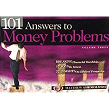 101 Answers To Money Problems Vol 3 PB - Matthew Ashimolowo